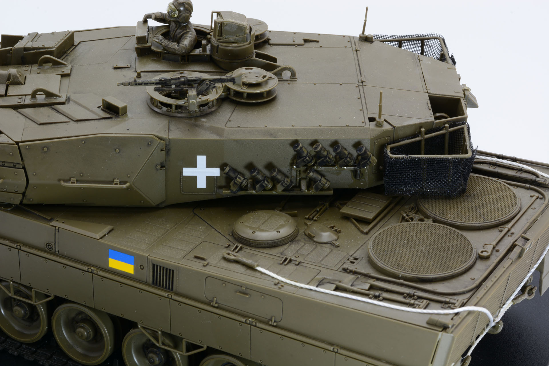 砲塔を動かすと隠れていたディテールが確認できる