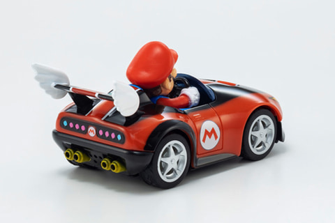 まるでゲームから飛び出してきたような造形！ プルバックカー「マリオ