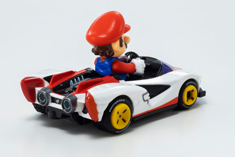まるでゲームから飛び出してきたような造形！ プルバックカー「マリオ