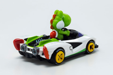 まるでゲームから飛び出してきたような造形！ プルバックカー「マリオ