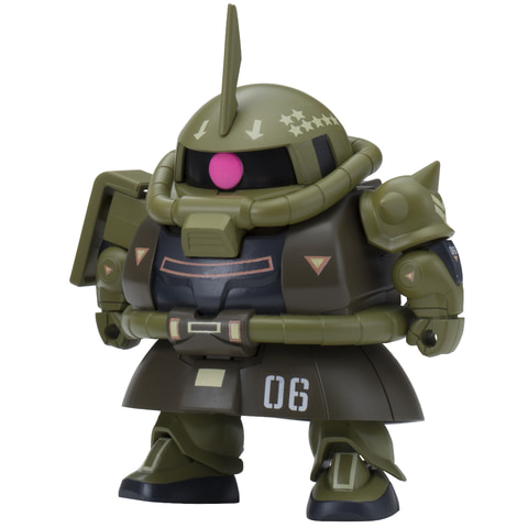 SDデザインの「ザクII」が新たに出撃！ 「EXCEED MODEL SD-MS