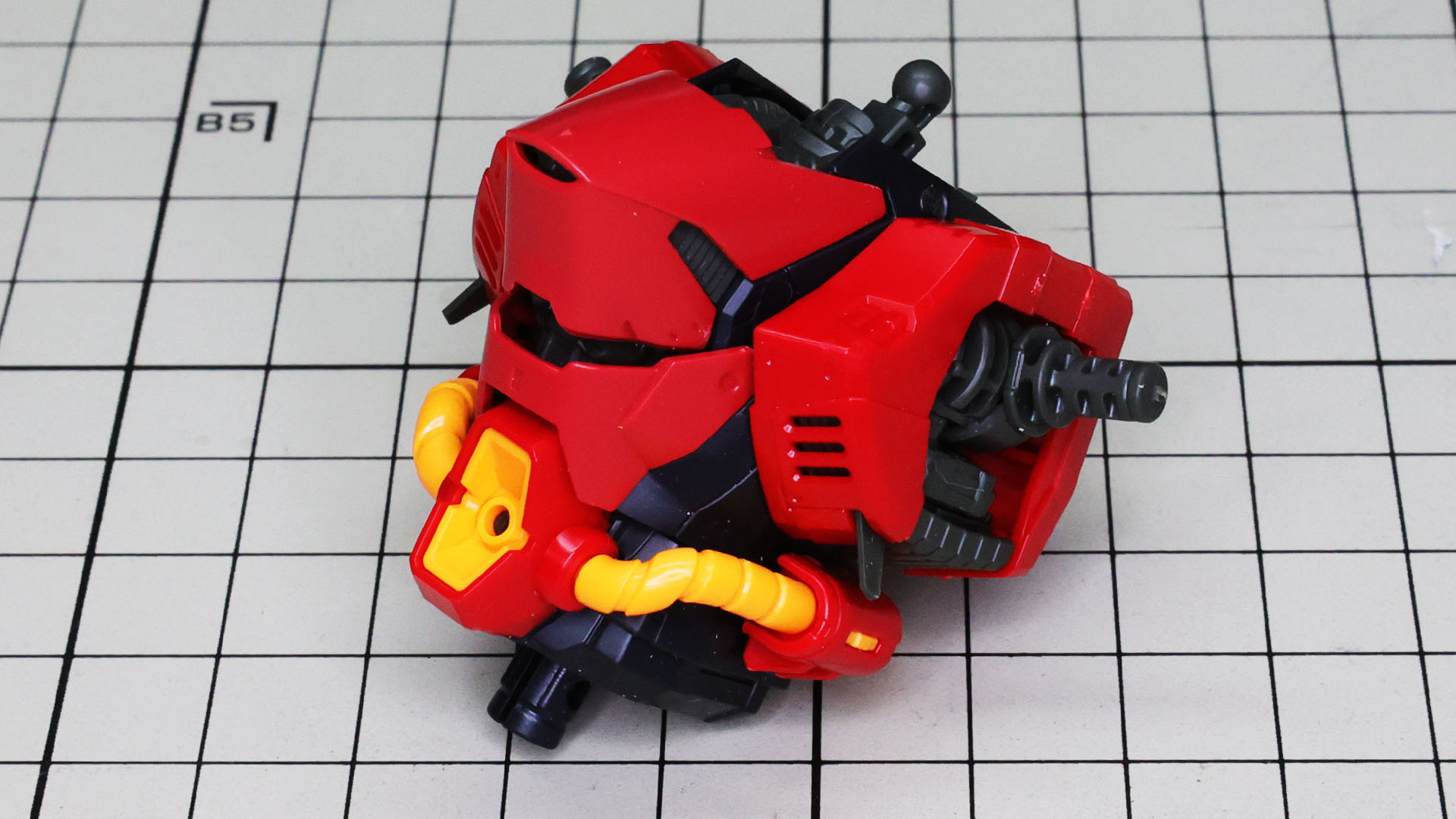 胸部完成です。スミ入れしてやるとぐっと締まりそうですね