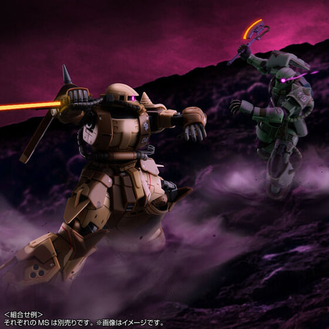 機動戦士ガンダム ククルス・ドアンの島」に登場する「HG 高機動型ザク