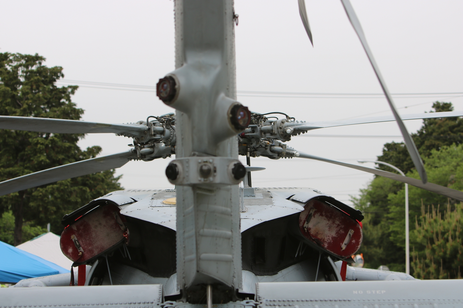 手前の直線と曲線の合わさった造形も美しい