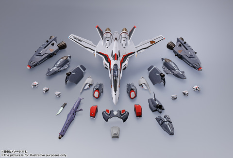 BANDAI - マクロスF DX超合金　VF-25A メサイアバルキリー　スーパーパーツ DX超合金 VF-25Aメサイアバルキリー（一般機）用スーパーパーツ
