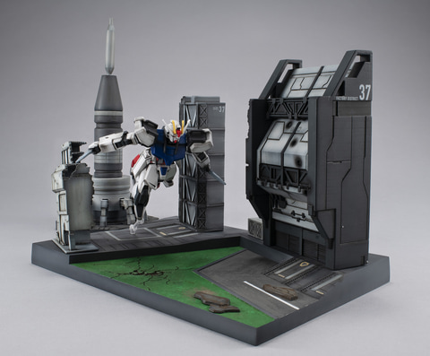 フィギュア用　ジオラマ　ストラクチャー ジオラマ「Gストラクチャー」シリーズに「GS06・ヘリオポリス