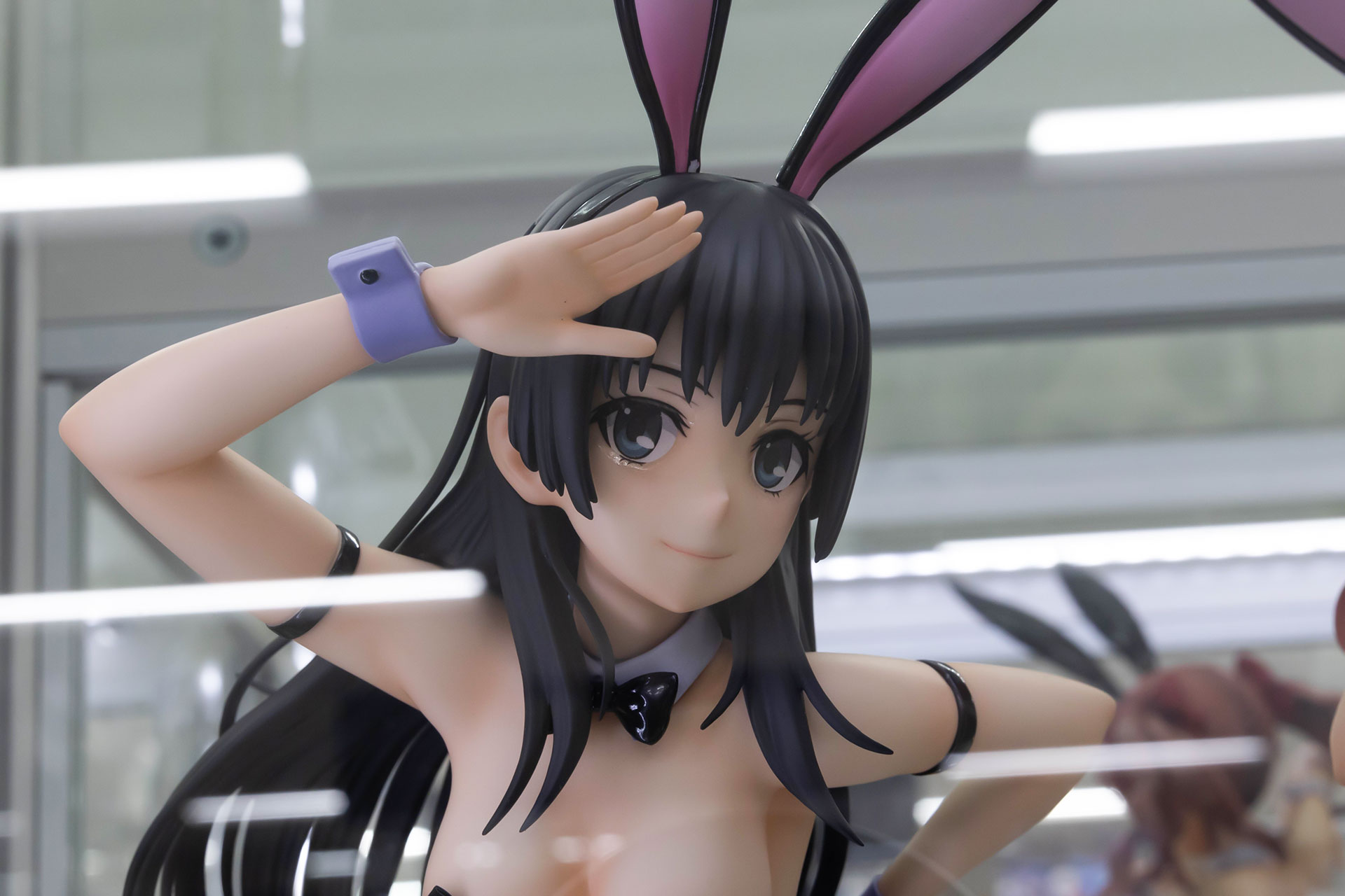 大きな瞳はかなり細かく塗り分けられている