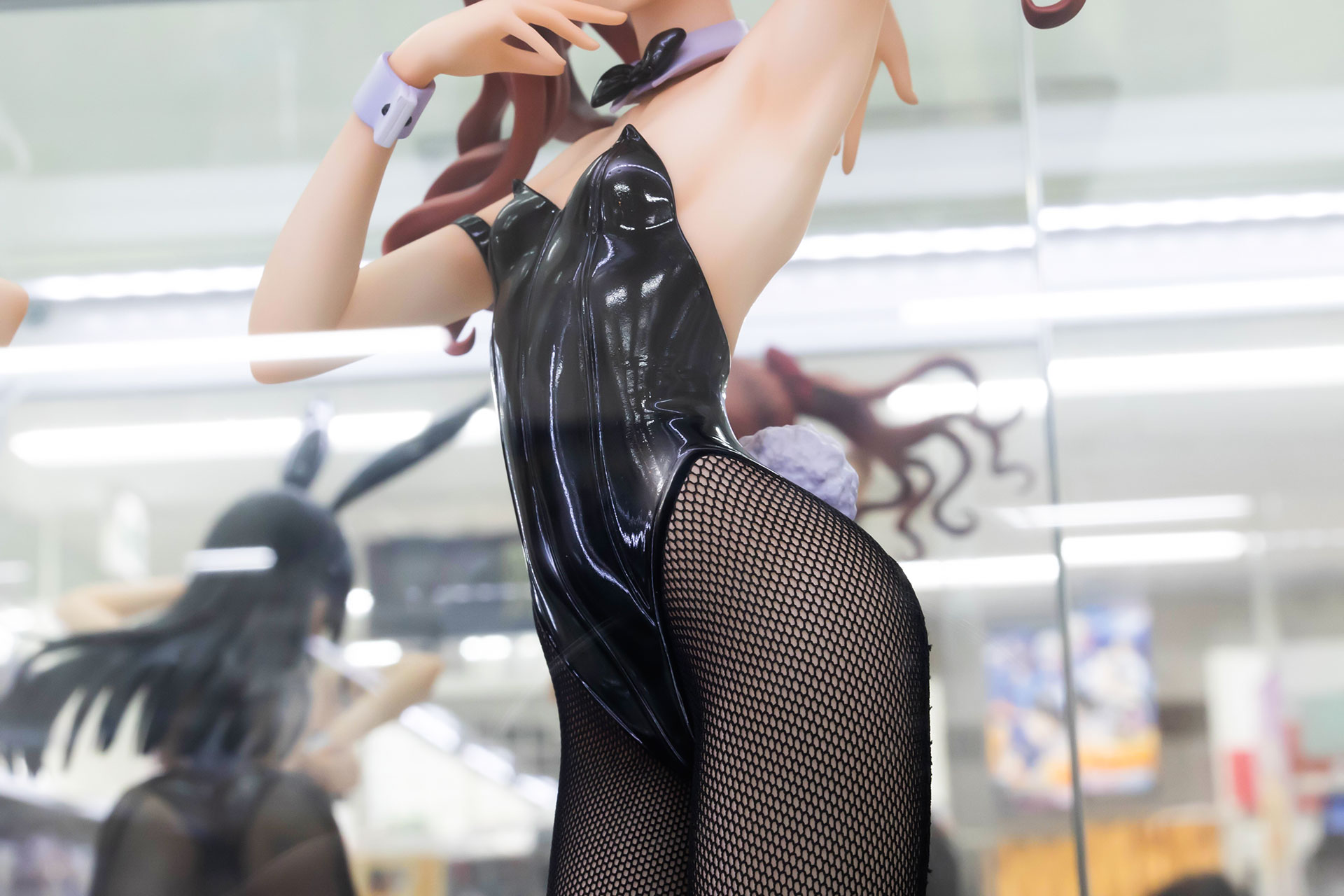 ぴっちりとしたバニーの衣装で、ボディラインもくっきりとわかる