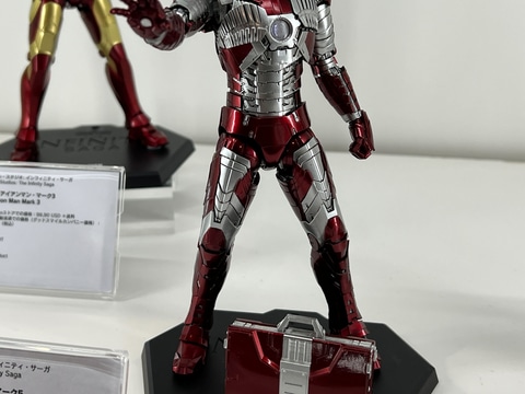 アイアンマン2」より「マーク5」フィギュア展示！ モナコGPのシーンを