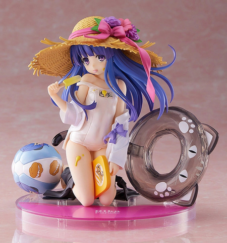 ひぐらしのなく頃に 卒」より古手梨花の白スク水フィギュア予約開始
