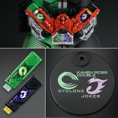 塗装済みプラモ「MG FIGURE-RISE ARTISAN 仮面ライダーW サイクロン