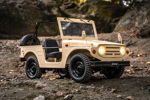 全長約50cmのRC完成モデル「スズキ 初代ジムニー（LJ10型）」が9月発売