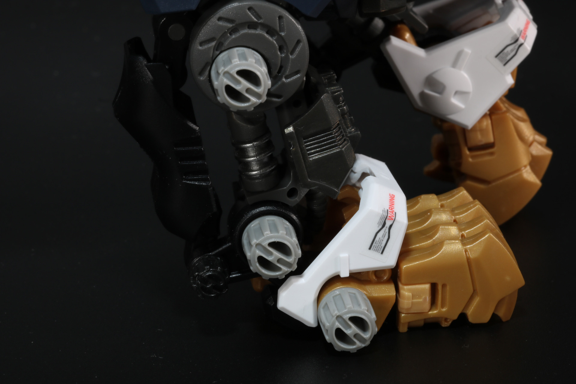 「共和国仕様」のたてがみパーツを装着