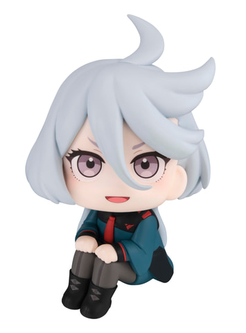 【中古】るかっぷ　水星の魔女　7体 ガンダム 水星の魔女』スレッタとミオリネの体育座りフィギュア“るかっ