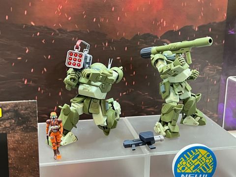 装甲騎兵ボトムズ 1/60スケール　プラモデル5体セット ボトムズ』スコープドッグの1／60スケールプラモデルがガシャポンに