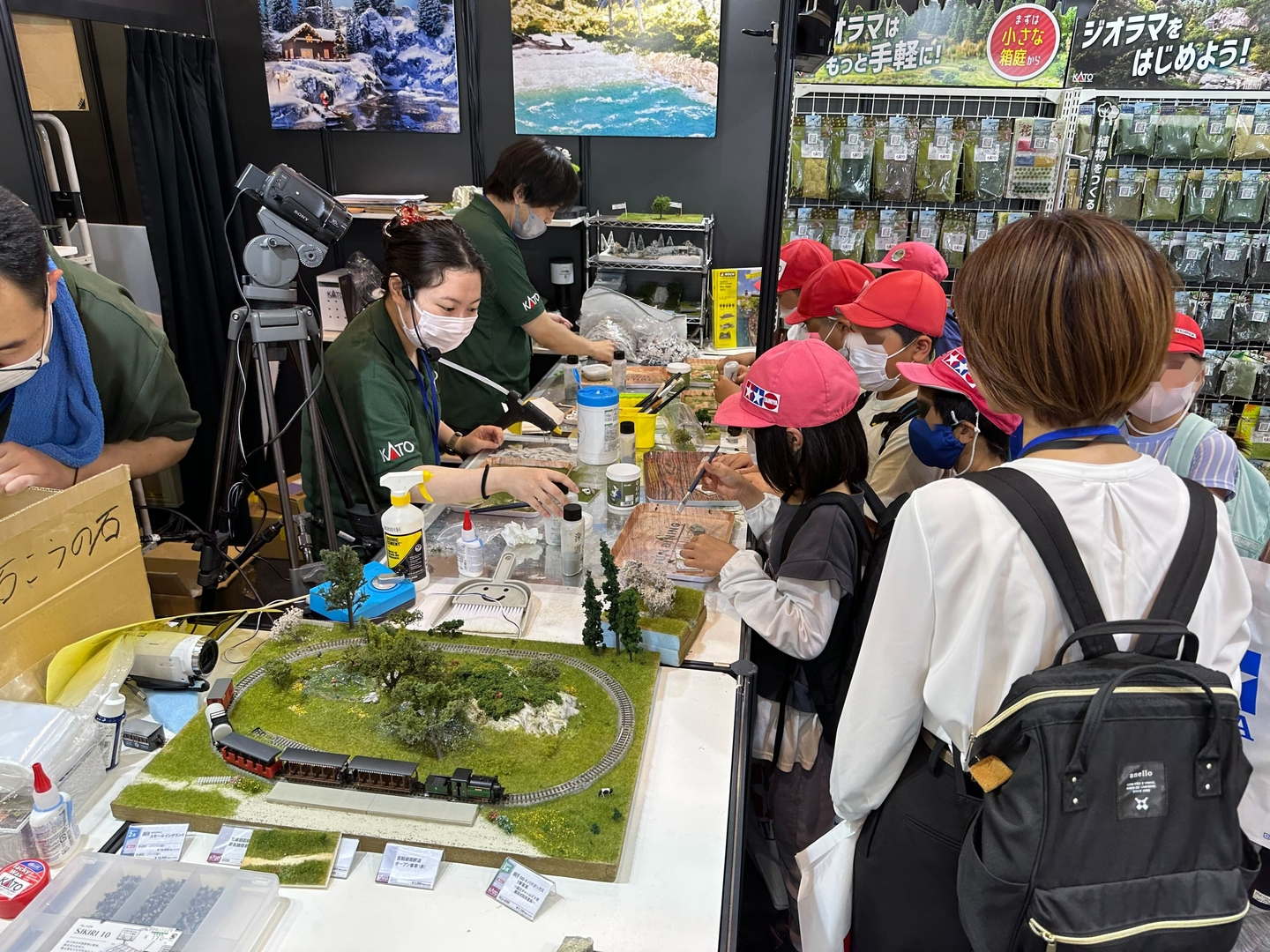 5月12日（小・中・高校生招待日）の様子