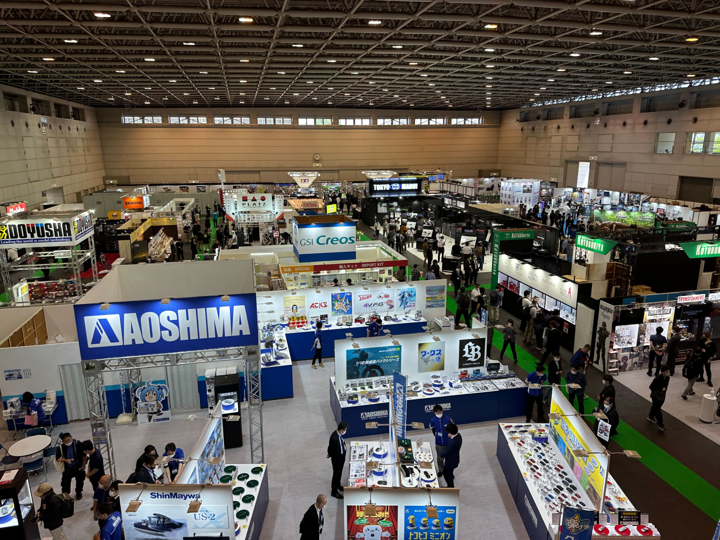 5月10日（業者招待日）の様子