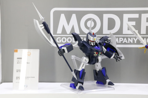 サムライオン、ヤリパンサーへの完全変形も可能。「MODEROID