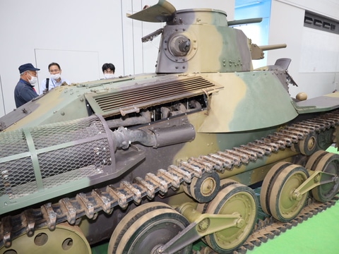 ファインモールド、4335号車を完全再現した「九五式軽戦車 ハ号 後期型