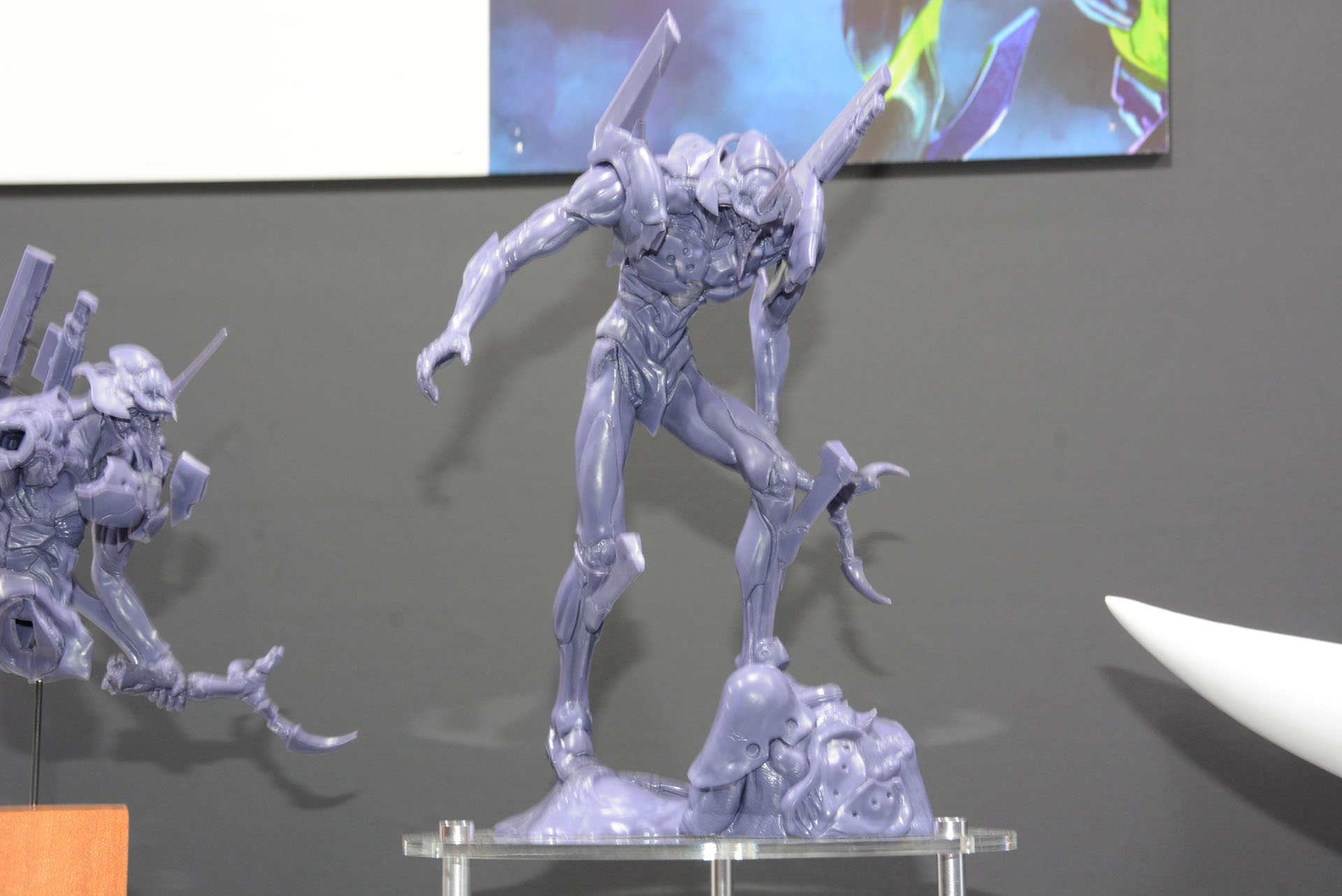 「ARTPLA エヴァンゲリオン初号機“暴走”」。動物、昆虫フィギュアで知られる松村しのぶ氏が手がけたエヴァンゲリオン初号機