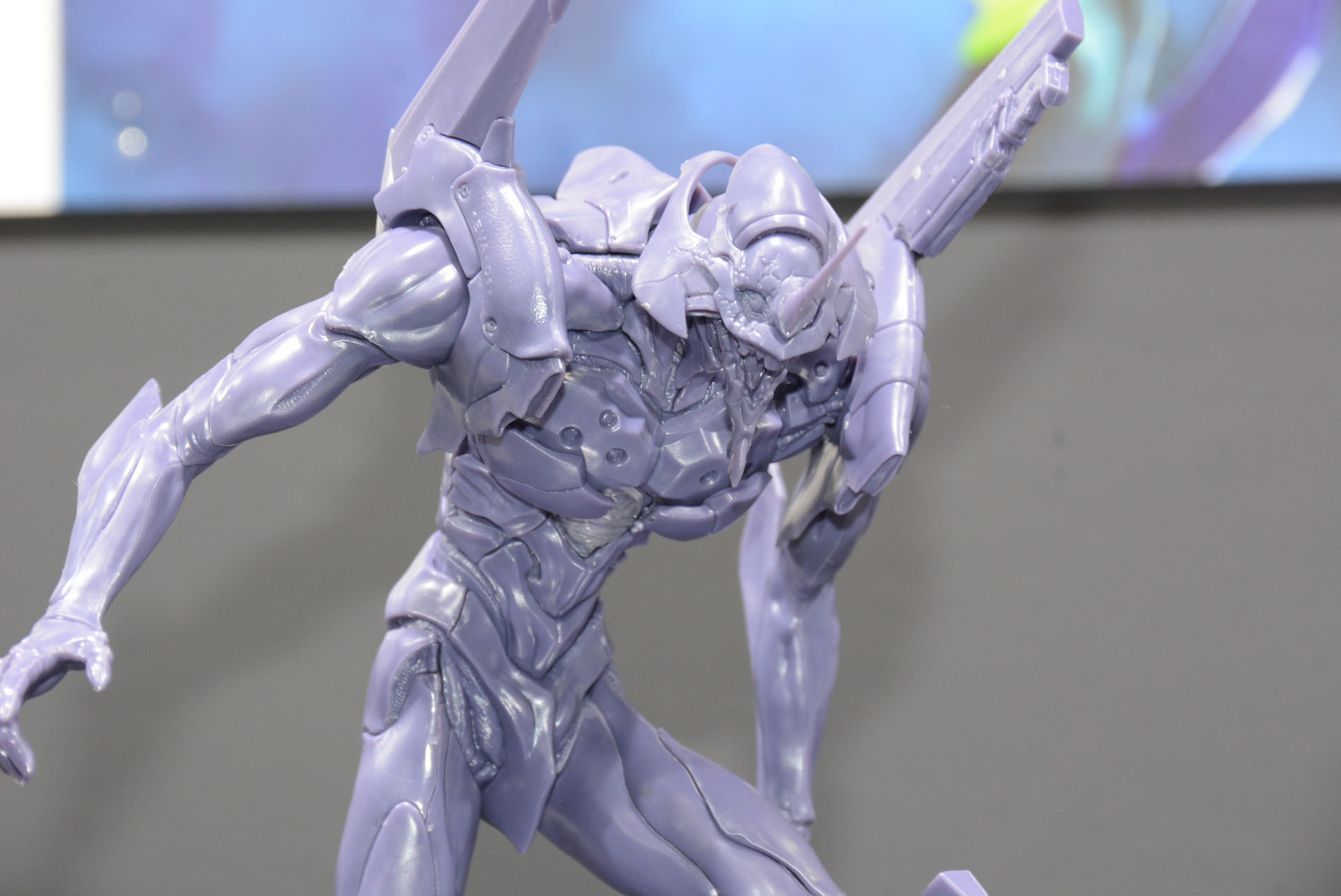 「ARTPLA エヴァンゲリオン初号機“暴走”」。動物、昆虫フィギュアで知られる松村しのぶ氏が手がけたエヴァンゲリオン初号機
