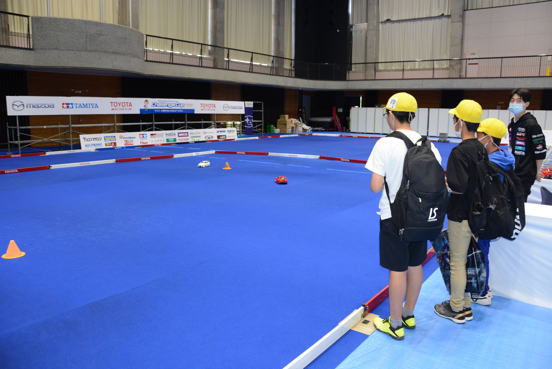 明日から開催の「RCカーフェスティバル」も前日にコンテンツを用意