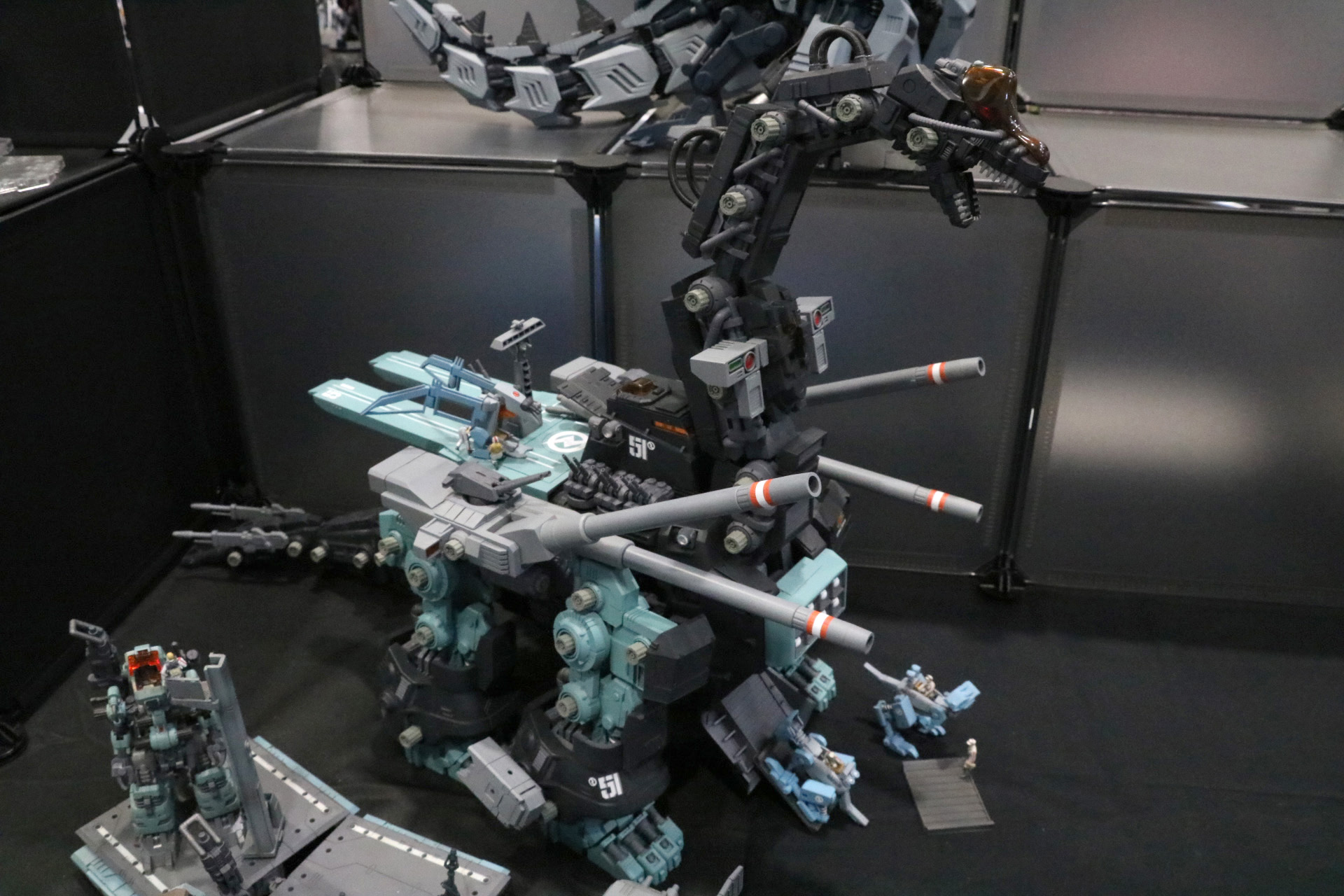 連装砲はコトブキヤのキットで追加されたもの