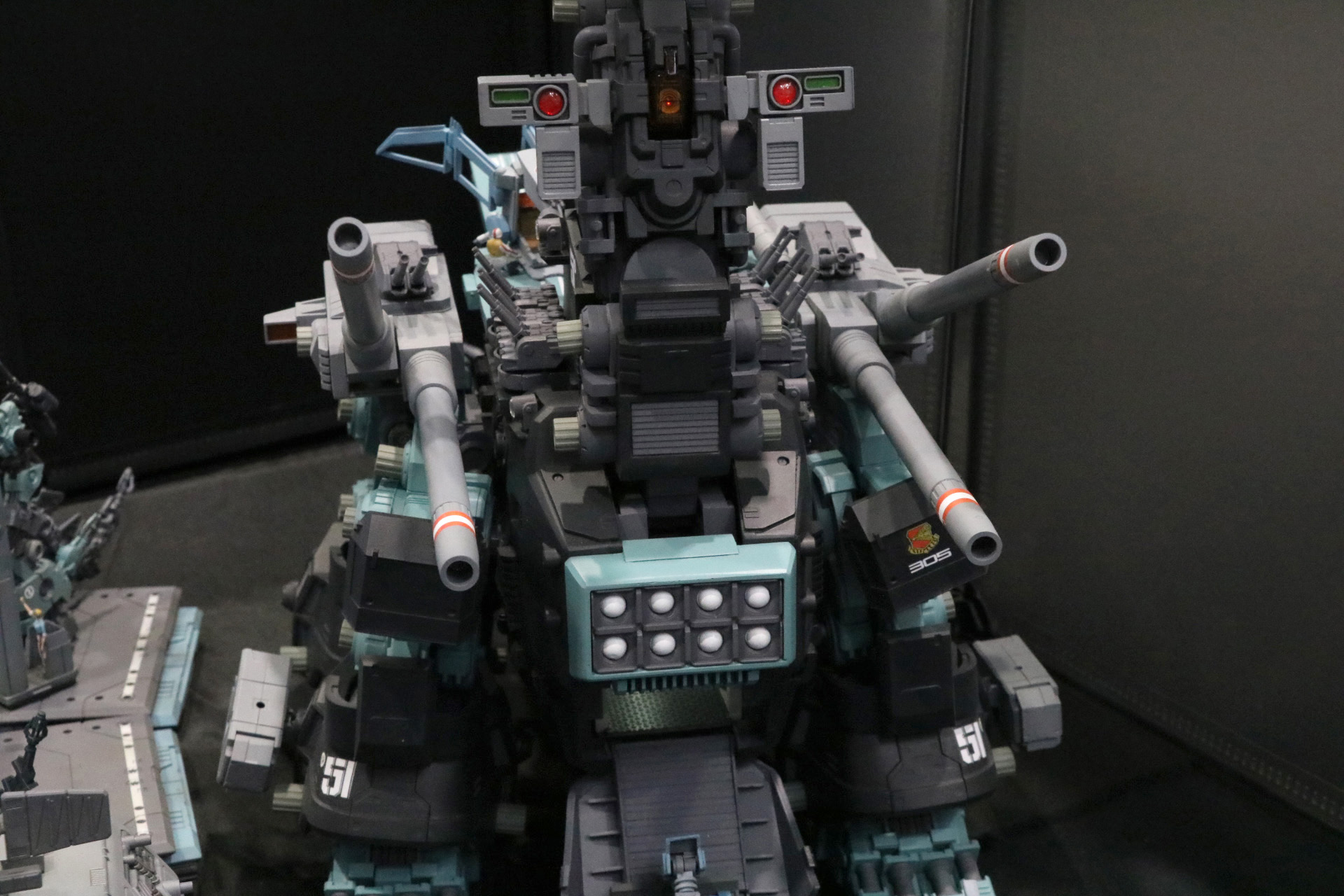 連装砲はコトブキヤのキットで追加されたもの