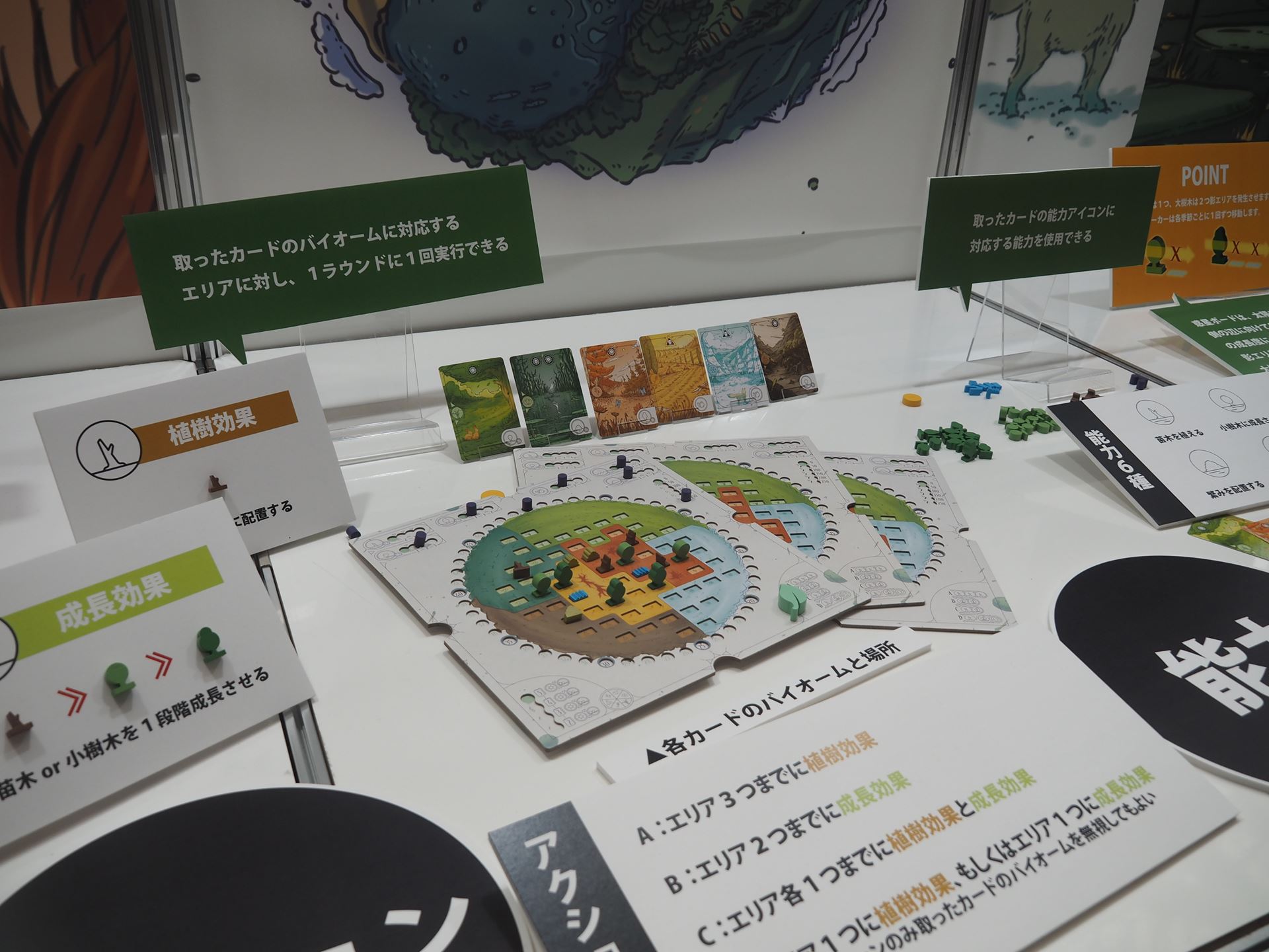 惑星の緑化をテーマとした「EVERGREEN」