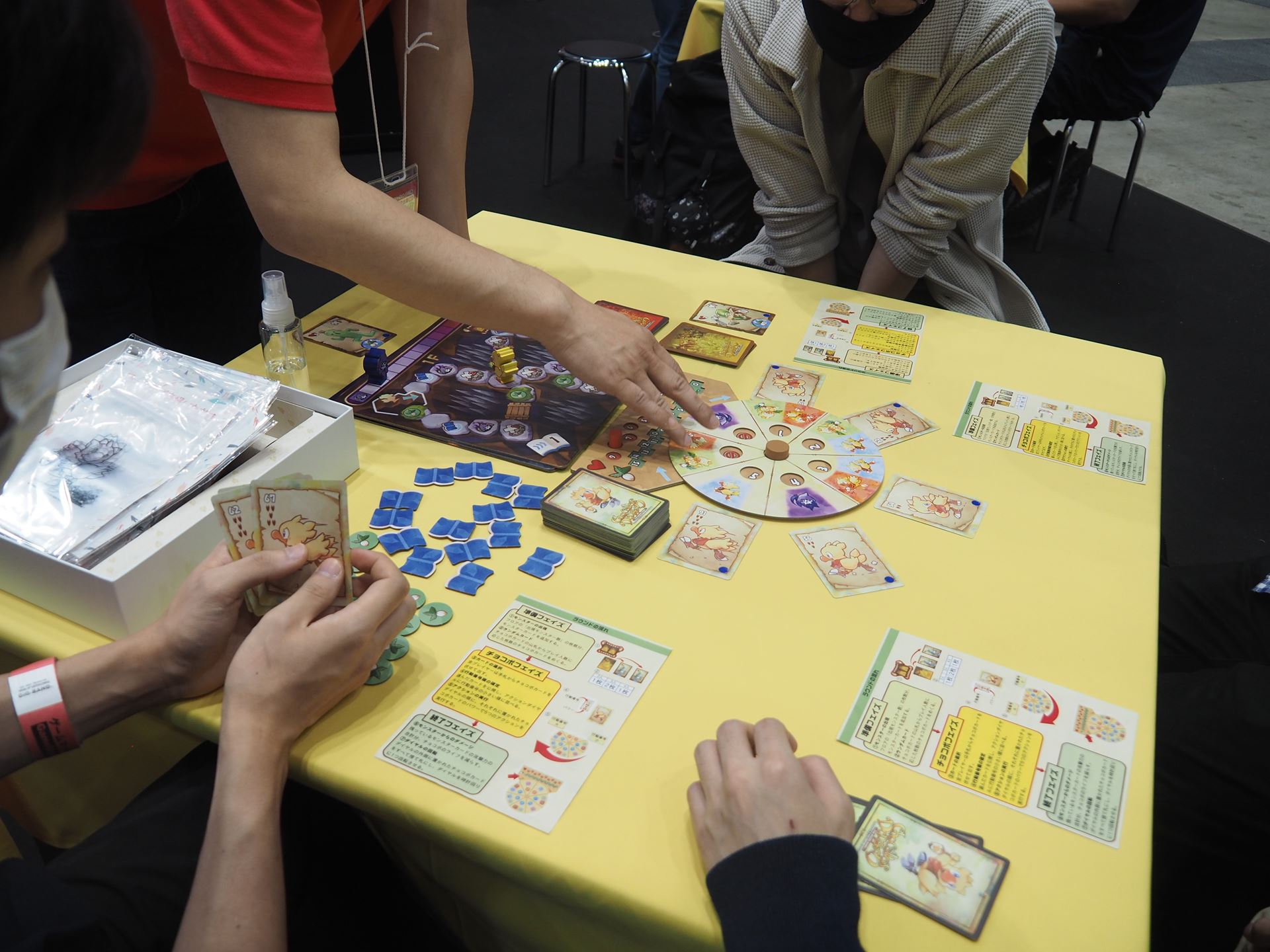 希望者は実際にプレイすることもできた