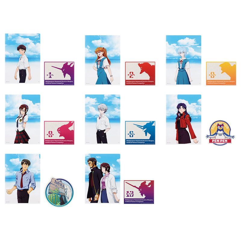 K賞 クリアファイル・ステッカーセット