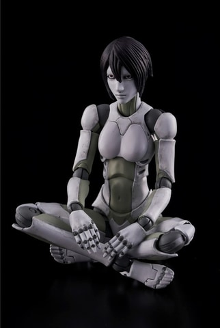 弐瓶勉氏の「東亜重工製 合成人間」フィメール型の可動フィギュア第四