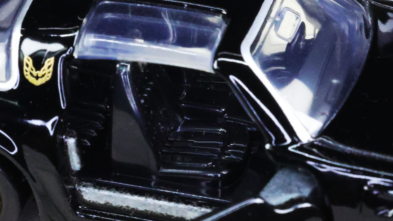 シートの縫い目も再現されています