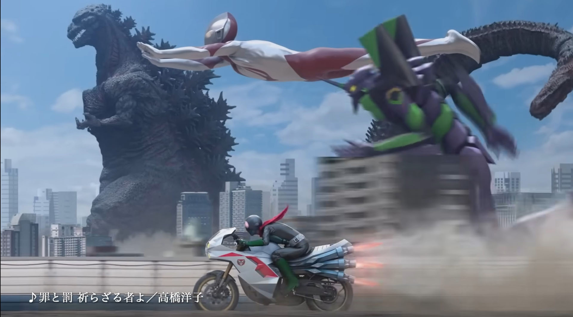 4ヒーローが勢揃い