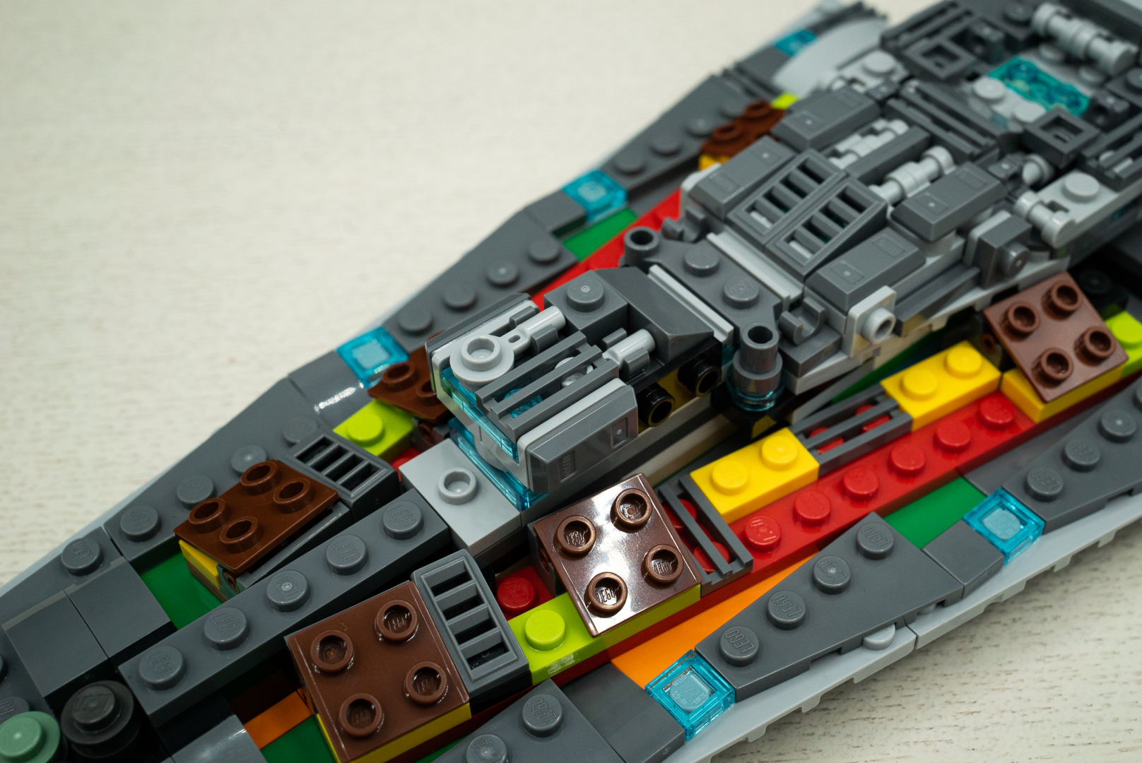 そのほか様々なパーツでディテールができていくのはホントに楽しい