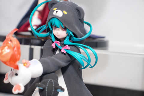 アニメ「くまクマ熊ベアーぱーんち！」より主人公「ユナ」のデコマスが