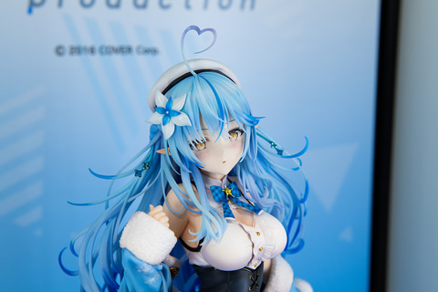ホロライブ」5期生の雪花ラミィさんがフィギュア化。デコマスが