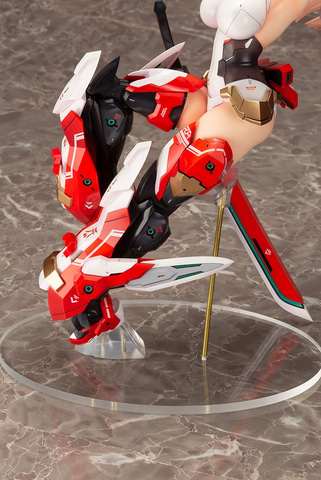 大きさは「メガミデバイス」プラモの2倍！ フィギュア「朱羅 弓兵」が