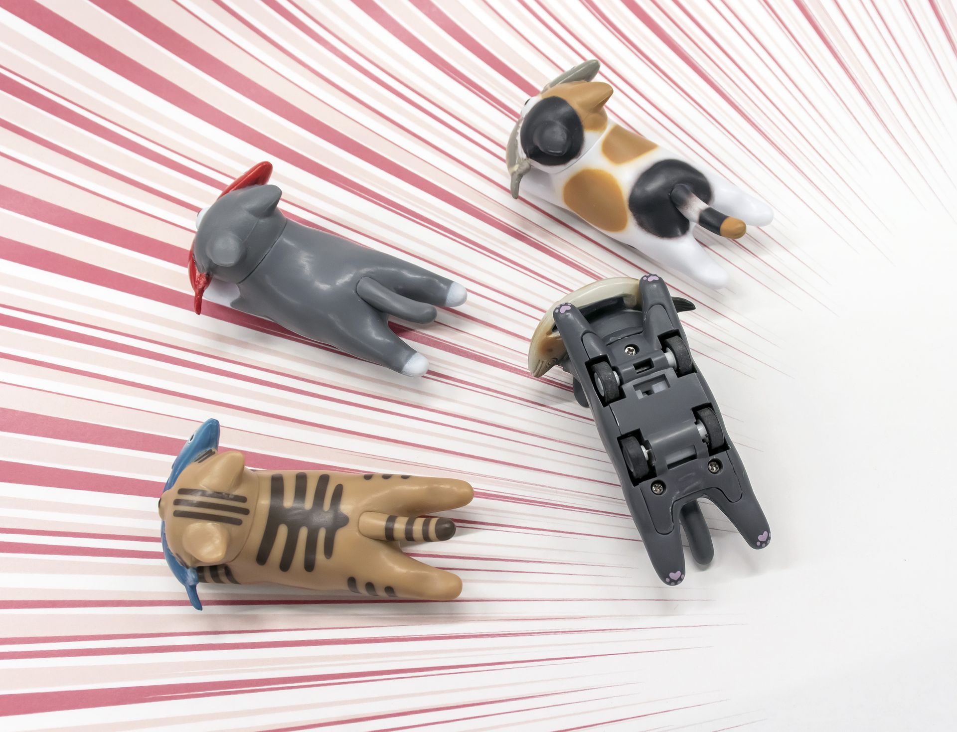 肉球もしっかり再現！