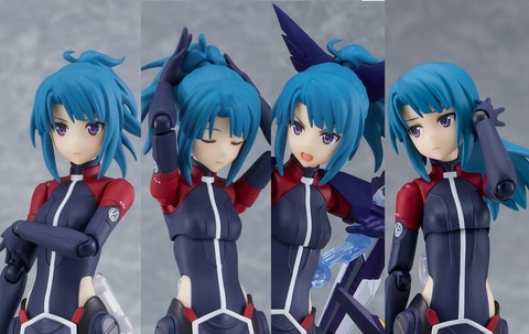 アリス・ギア・アイギス」より「figma小鳥遊 怜【蒼穹】」が