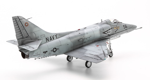 ハセガワ、プラモデル「A-4E スカイホーク “トップガン”」本日