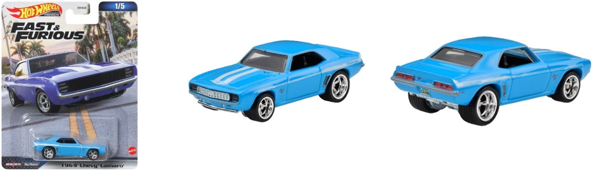 ホットウィール ワイルド・スピード 1969 シェビー カマロ（価格：825円）