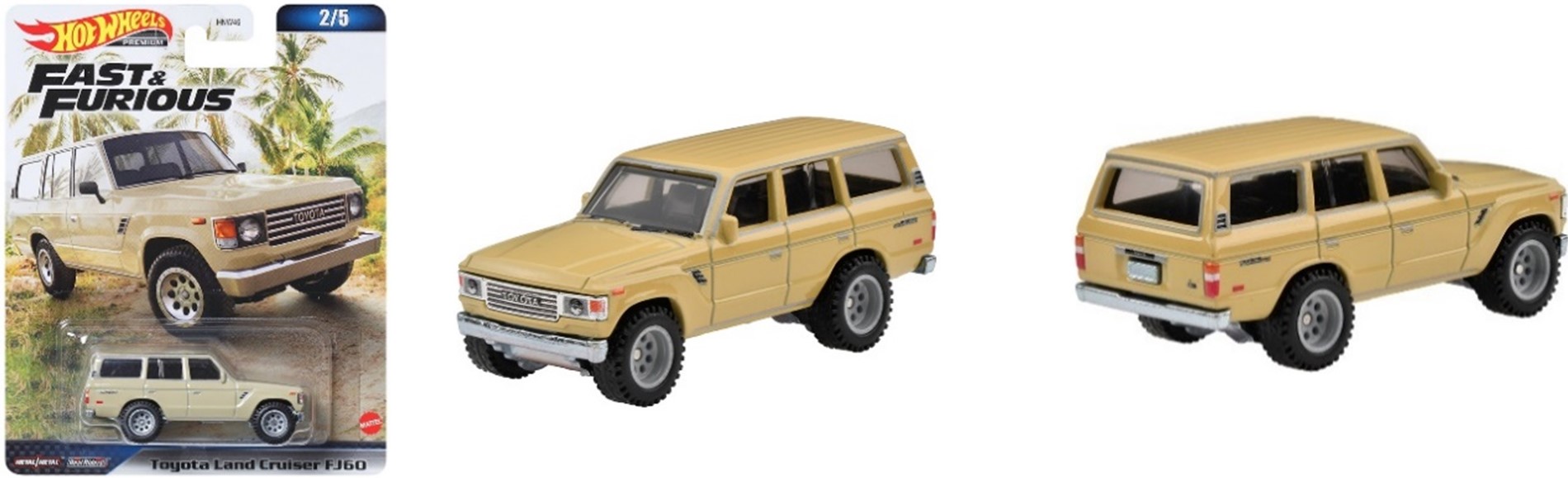 ホットウィール ワイルド・スピード トヨタ ランドクルーザー FJ60（価格：825円）