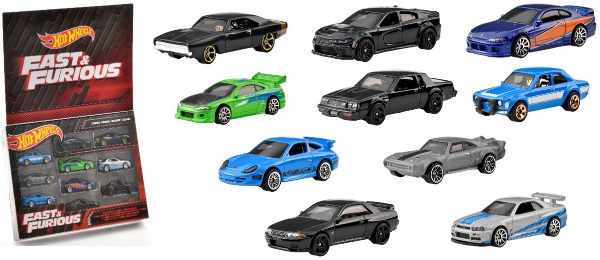 ホットウィール 10カーパック ワイルド・スピード（価格：5,500円）