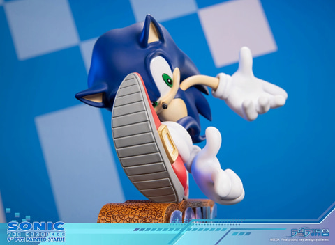 【完売品】ソニックアドベンチャー/ PVCスタチュー コレクターズエディション ソニックアドベンチャー/ ソニック・ザ・ヘッジホッグ PVCスタチュー