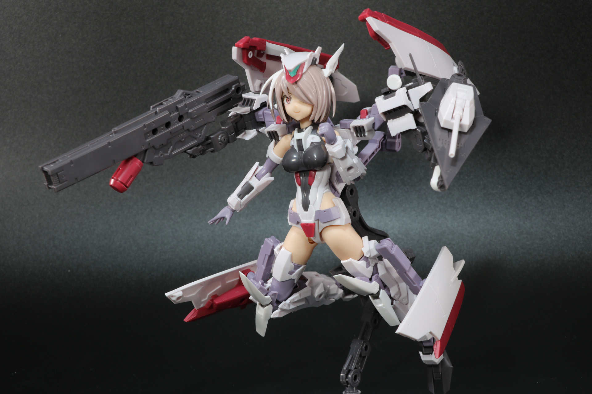 アームパーツがフレキシブルに可動