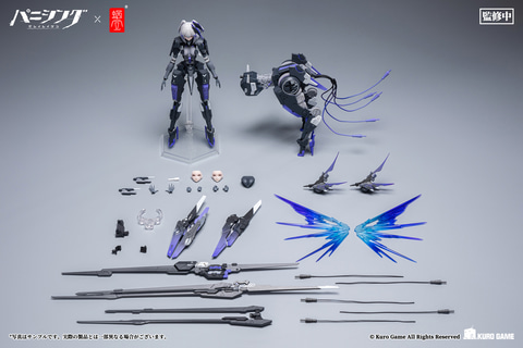 パニシング：グレイレイヴン」よりロゼッタ・凛烈が1/12スケール