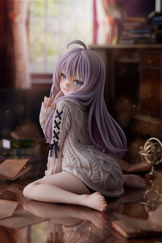 魔女の旅々」よりニットワンピース姿の「イレイナ 1/7スケール