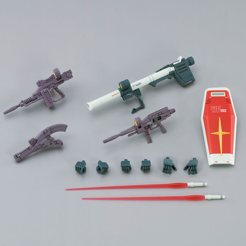 ククルス・ドアンの島」のHGガンプラ「RX-78-02 ガンダム」と「ドアン