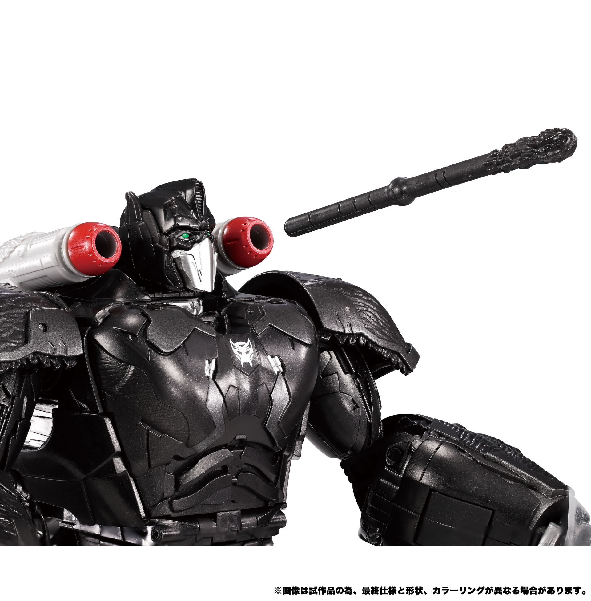 別売りの「覚醒ウェポン」を腕部、脚部、背中などに取付けることができる